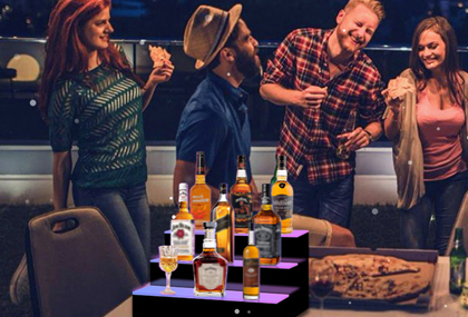 Advantages of Using Resin for Liquor Bottle Display Shelves