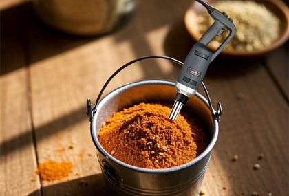 Is the hand-held blender safe? Two points to note.