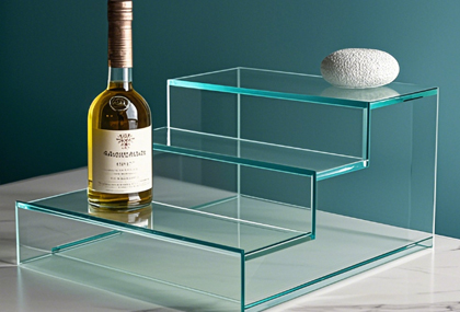 How cool the high-end wine bottle display racks are!