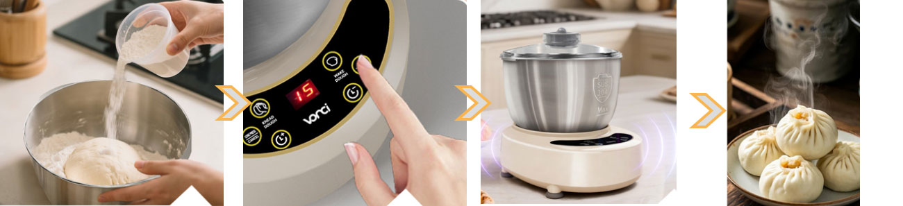 Household dough mixer Household dough mixer