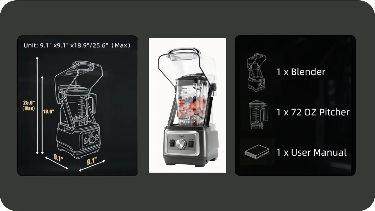 Blender Specifications