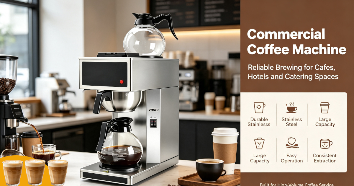 Commercial coffee machine Commercial VONCI coffee machine